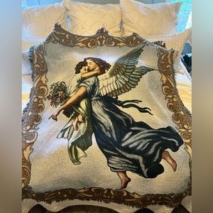 Guardian Angel Vintage Throw